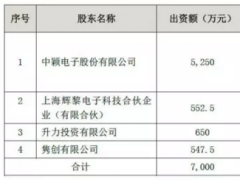 中穎電子：引入外部資深團(tuán)隊 促進(jìn)AMOLED驅(qū)動芯片業(yè)務(wù)發(fā)展