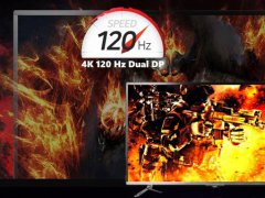 韓國(guó)小廠出品：首款43寸4K/120Hz顯示器開(kāi)賣